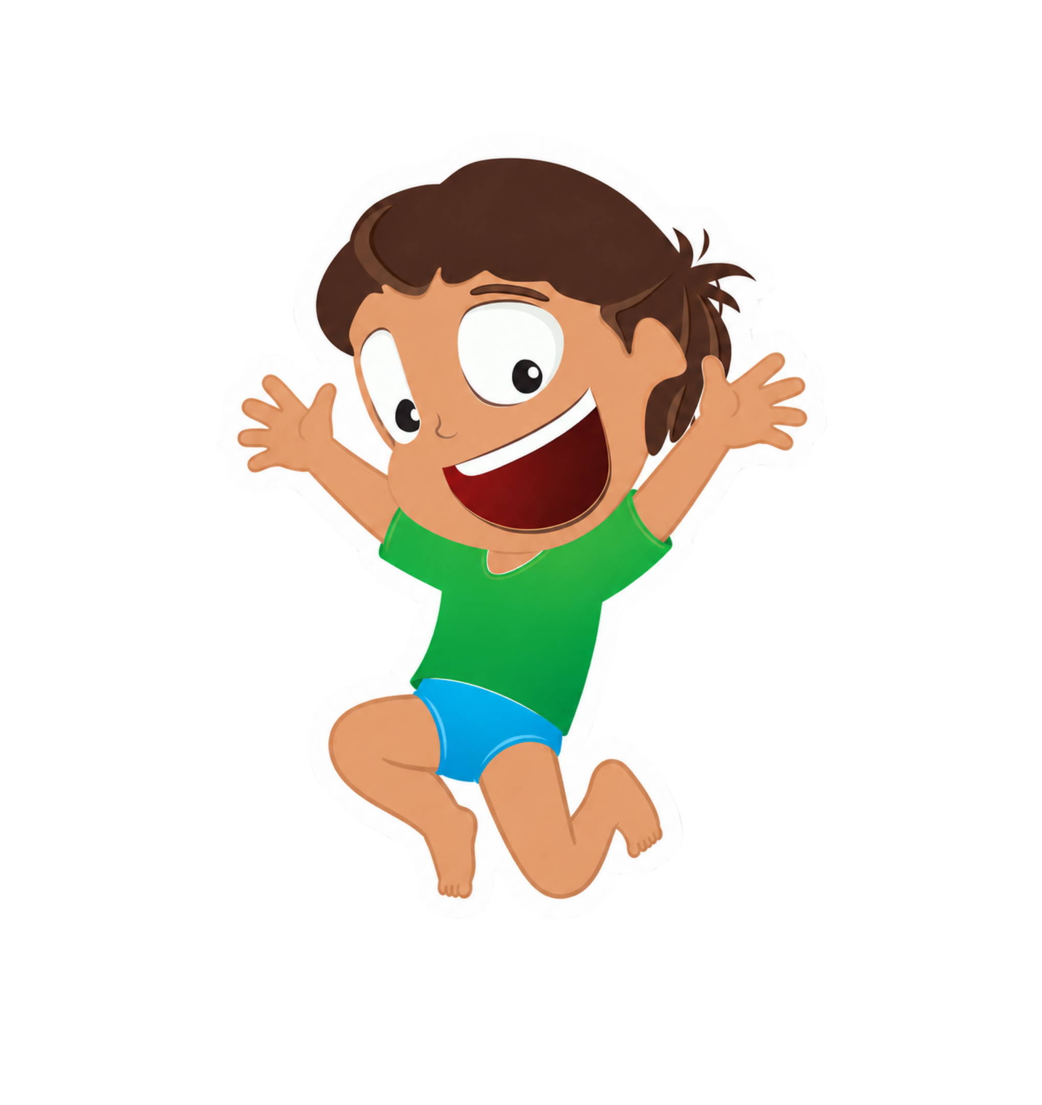 Jukinha comemorando